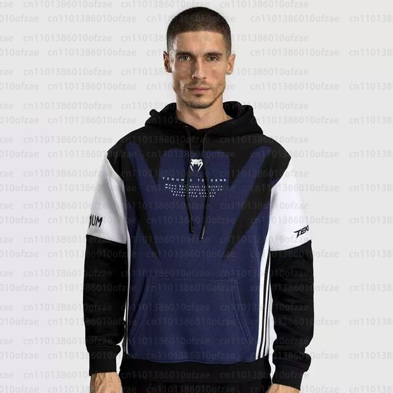 2025 ใหม่ TEKKEN 8 VENUM co แบรนด์ iron fist แจ็คเก็ต hoodie กีฬาการฝึกอบรมวิ่ง
