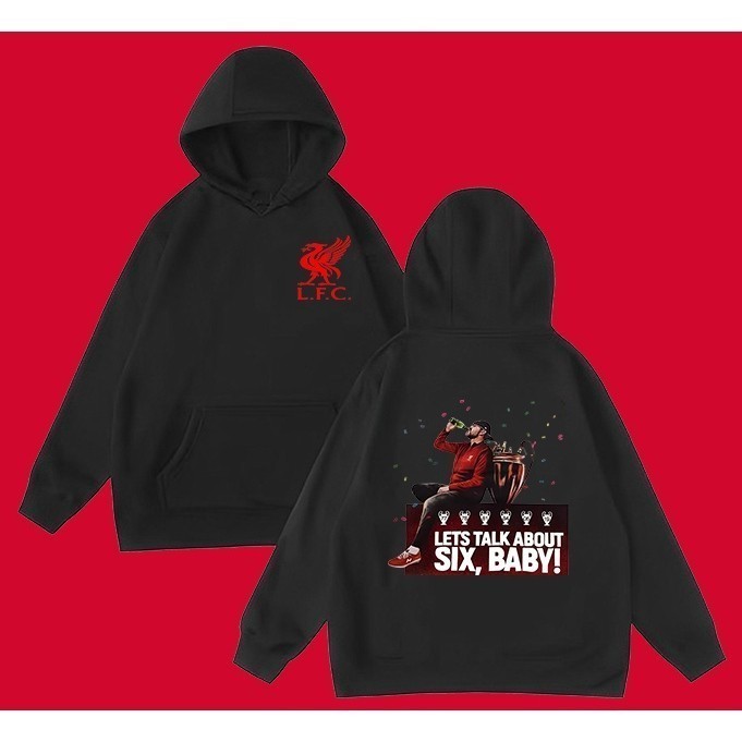 🔥💥 Hoodie Liverpool Red Swan JURGEN KLOPP M-3XL