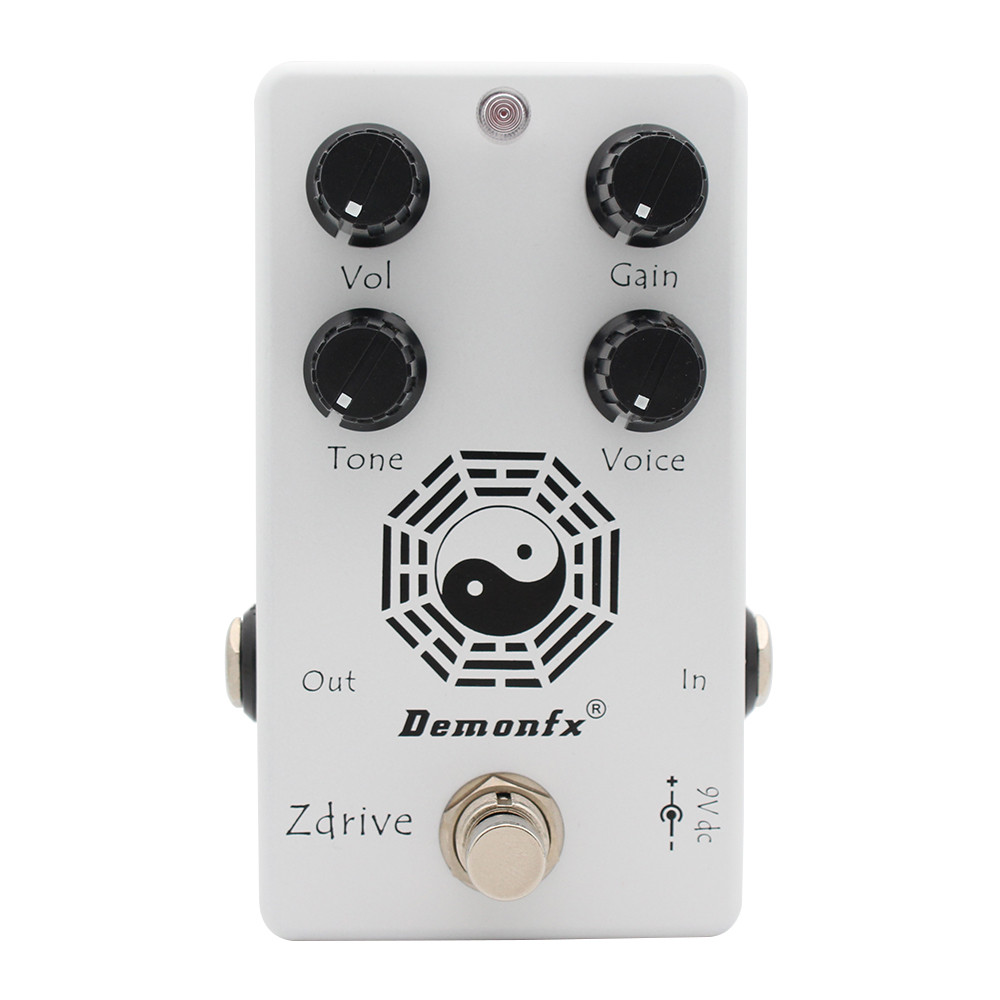 Demonfx คุณภาพสูง Zdrive (ตาม Zendrive) Guitar Effect Pedal Boost Overdrive พร้อม True Bypass
