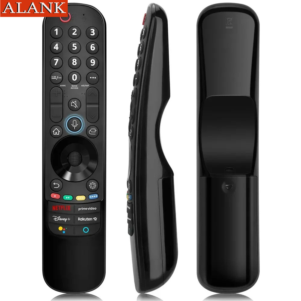 ALANK Magic รีโมทคอนโทรล รีโมตทีวี LG MR21GA รองรับการชี้และสั่งงานด้วยเสียง for LG Smart TV UHD OLED QNED NanoCell 4K 8K TVs