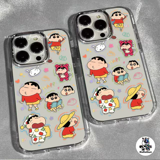 🍓สําหรับ เคสไอโฟน16 เคสโทรศัพท์ เคสนิ่ม For iPhone 11 13 12 14 15 Pro 7 8 16 Plus XR X XS Max เคส โปร่งใส น่ารัก เด็กซน