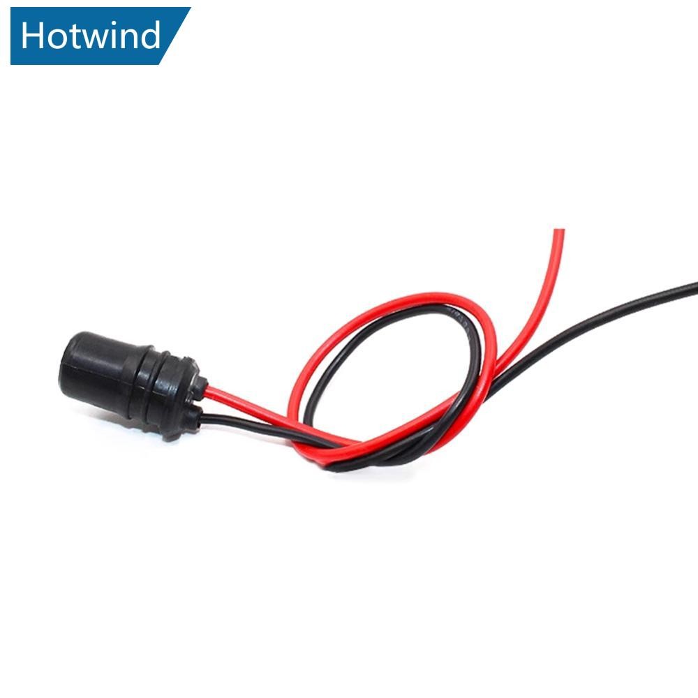HW รถ T10 DC12V W5W 147 ซ็อกเก็ต Marker เครื่องมือผู้ถือไฟ Connector หลอดไฟลวดยางนุ่มสายรัดอะไหล่ Q6
