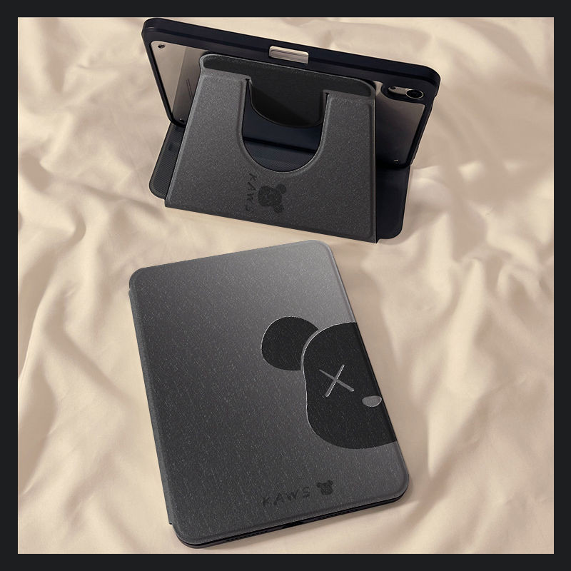 เคสป้องกันสําหรับ Samsung Galaxy Tab A9 Plus Tab S6 lite 10.4 นิ้ว Tab A7 lite S9plus/s10plus 12.4 นิ้ว S9 FE + S7plus/S8plus S10ULTRA A9 + หนังสือสไตล์ปลอกอะคริลิคหมุนได้