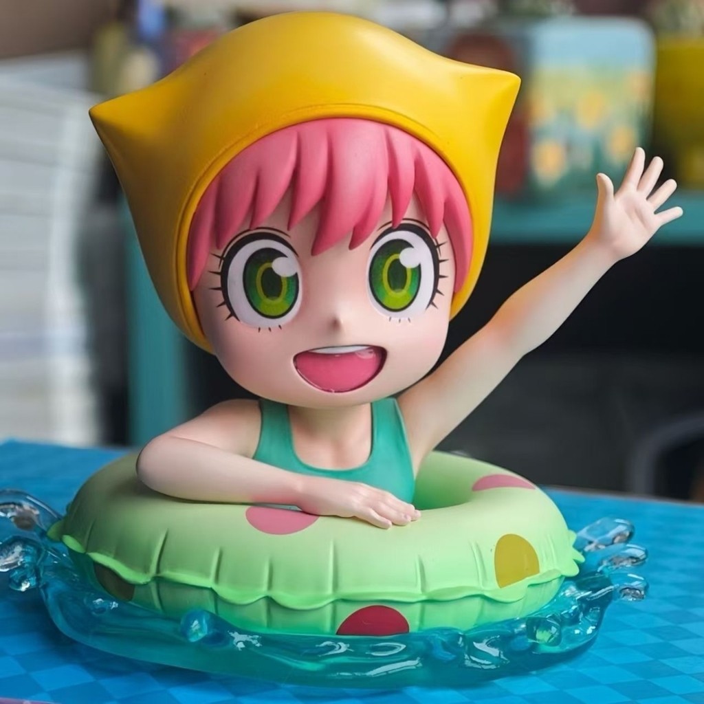 ฟิกเกอร์อาเนีย Spy x Family ชุดว่ายน้ำ | ตุ๊กตาตั้งหน้ารถ / โต๊ะเรียน | ของขวัญสาว ๆ สะสมได้ | เวอร์ชั่นฤดูร้อน