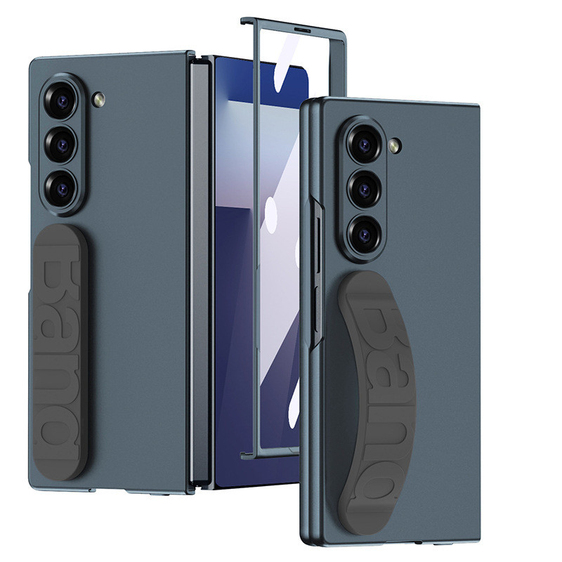 พร้อมสําหรับ Samsung Galaxy Z Fold 7 Case Fold7 เคสป้องกันบางเฉียบ Fold6﻿ ฝาครอบป้องกันสายรัดข้อมือซิลิโคน