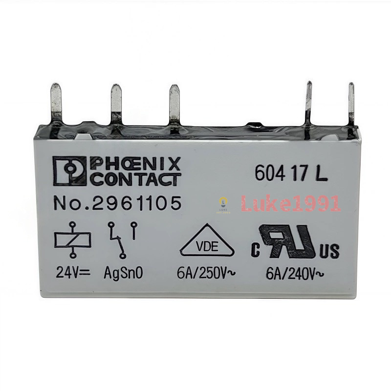 สัมผัสฟีนิกซ์ 2961105-REL-MR-24DC/21 รีเลย์ขนาดเล็ก
