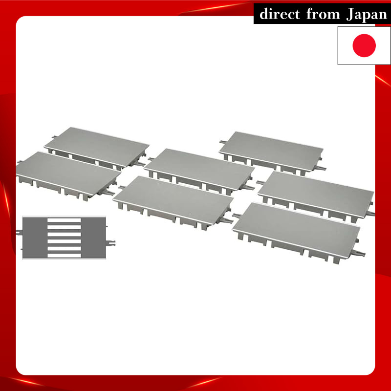 TOMYTEC The Bus Collection Bus Collection Running System S-001-2 Road Parts S70-RO Set of 8 Diorama 