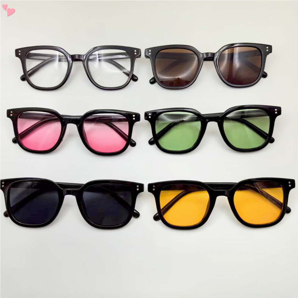 แว่นกันแดดโพลาไรซ์ทรงสี่เหลี่ยมสำหรับผู้หญิ​​ง ป้องกันรังสียูวี เฉดสีขับรถ ก้านลวดลายNUVO