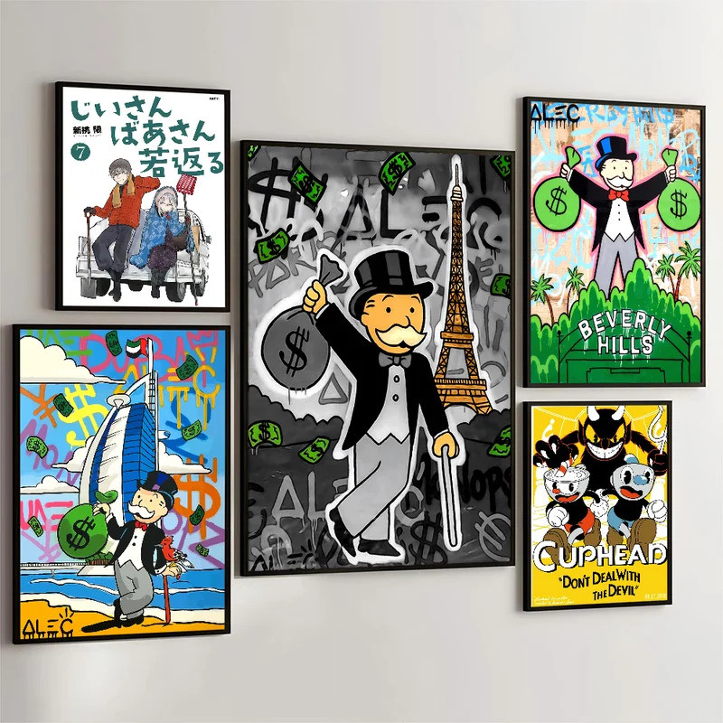 1PC A-Amy J-Jade W-Winehouse Poster Movie Sticky Posters Retro Kraft Paper Sticker DIY Room Bar Cafe