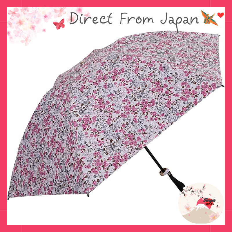 JILLSTUART MINI UMBRELLA Jill Stuart Sun Shade Folding Umbrella Dual-Purpose for Sun and Rain Comple