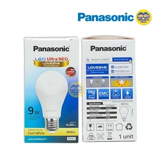 *1หลอด* Panasonic หลอด LED BULB รุ่น NEO ขนาด 3w 5w 7w 9w 12w 15w 20w 23w ขั้ว E27 หลอดไฟ แอลอีดี พานาโซนิค หลอดประหย...