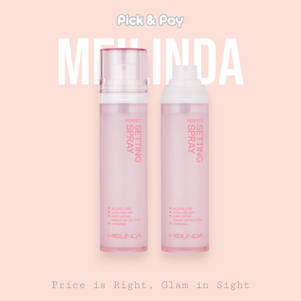 Meilinda Perfect Setting Spray สเปรย์ล็อคเมคอัพ เพอร์เฟ็ค เซ็ตติ้ง สเปรย์ (MC8022)