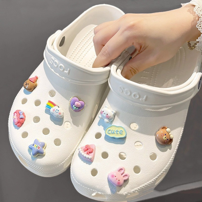 พร้อมส่งในไทย ที่ติดรองเท้า 3D รองเท้า Charm Jibz รูปที่ 5