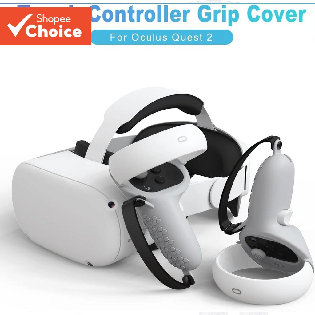 VR Controller Grip Cover สําหรับอุปกรณ์เสริม Oculus Meta Quest 2 Touch Protector
