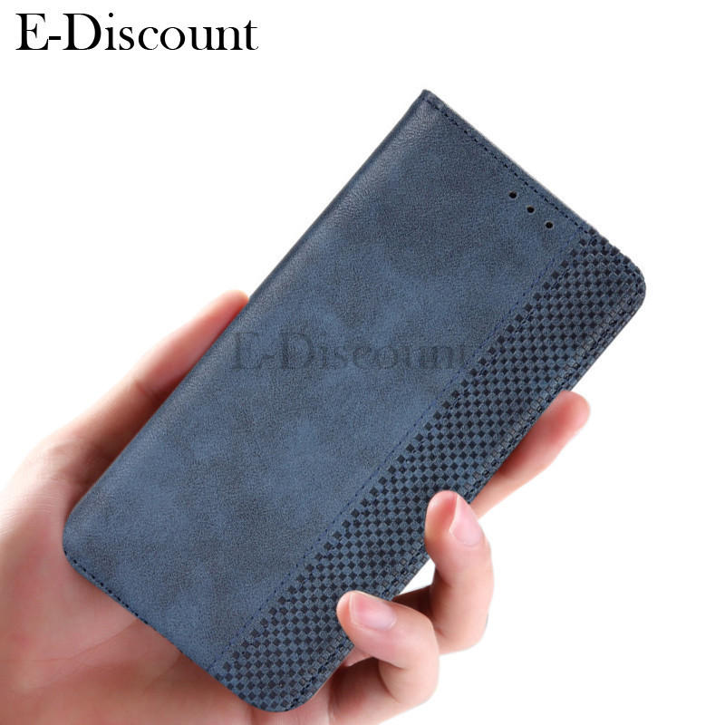 สําหรับ ZTE Blade A55 A35 เคสโทรศัพท์กระเป๋าสตางค์ช่องใส่การ์ด Flip Stand Retro Magnetic Case สําหรั