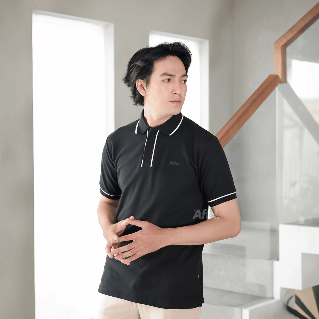 เสื้อโปโล Cavera - สีดํา