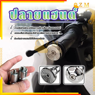 ปลายแฮนด์ ปลายแฮนด์สแตนเลส จำหน่ายเป็นคู่ เงิน เกลียว/เฟือง-…