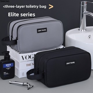 ผู้ชาย กระเป๋าใส่อุปกรณ์อาบน้ําสําหรับการเดินทางเพื่อธุรกิจก…