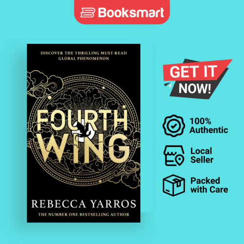 Fourth Wing - From The Number One สินค้าขายดี ผู้แต่ง Rebecca Yarros - ปกอ่อน - อังกฤษ - 97803494370
