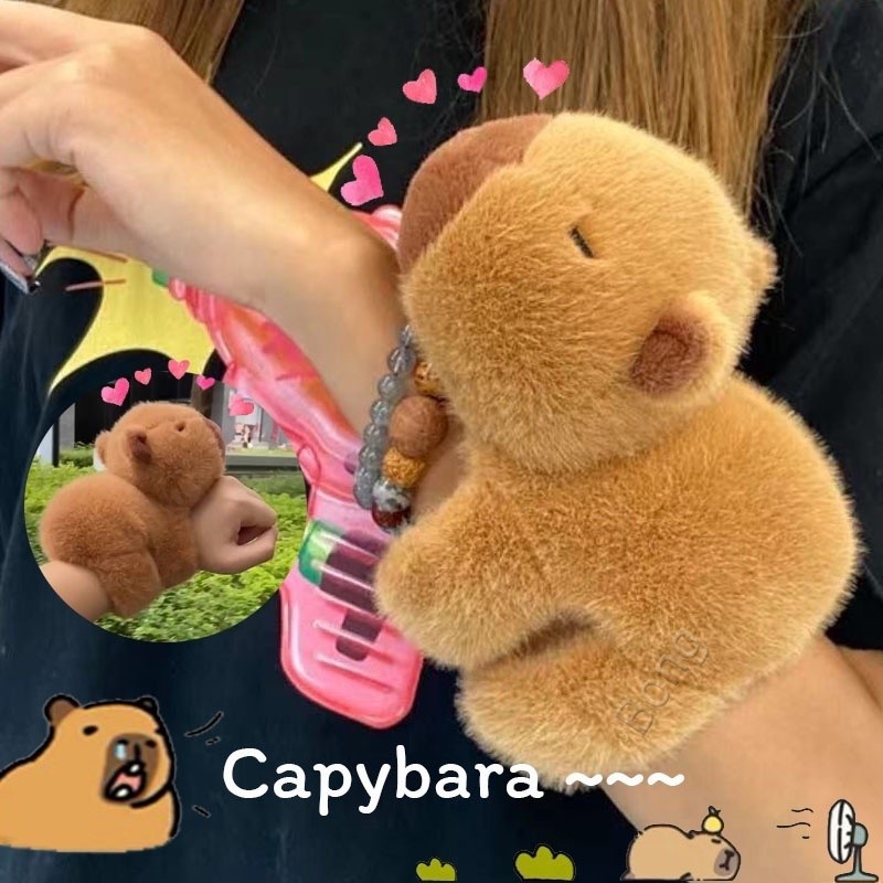 Capybara 20/25 ซม. คาปิบารา สร้อยข้อมือ คาปิบารา ห่วงมือ การ์ตูนสัตว์ สร้อยข้อมือ ของขวัญสําหรับเด็ก