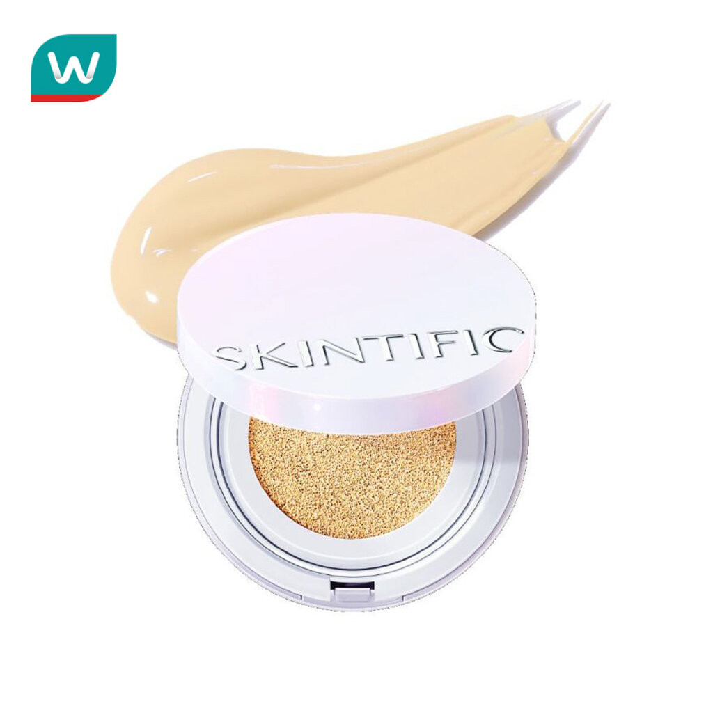 Skintific สคินทิฟฟิค เพอร์เฟค เรเดียนซ์ โกลว์ คุชชั่น 11ก. 00W วอร์ม พอร์ซเลน