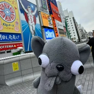 COD ตุ๊กตาชิวาวา12/25cm ตุ๊กตาของเล่นตุ๊กตา จี้พวงกุญแจสัตว์ Plush ตลก emo ของขวัญวันเกิด