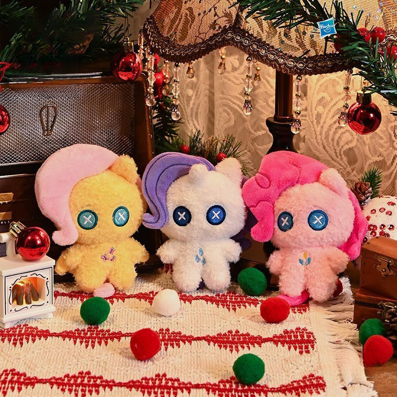 ร้าน Jiumu Miscellaneous Store ตุ๊กตา My Little Pony ตุ๊กตาพลาสติกอุ่น กล่องของเล่นตกแต่งของขวัญวันเ