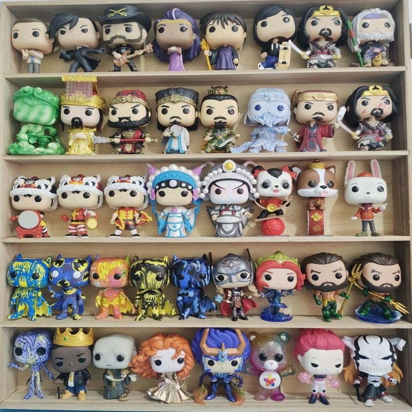 Funko Three Kingdoms Water Margin Journey to the West Peking Opera DC Aquaman Batman ของแท้จํานวนมากเครื่องประดับไม่มีกล่อง