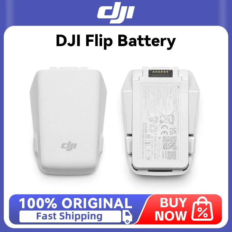 แบตเตอรี่บินอัจฉริยะ DJI Flip สำหรับ DJI Flip อุปกรณ์เสริมใหม่ของแท้ในสต็อก