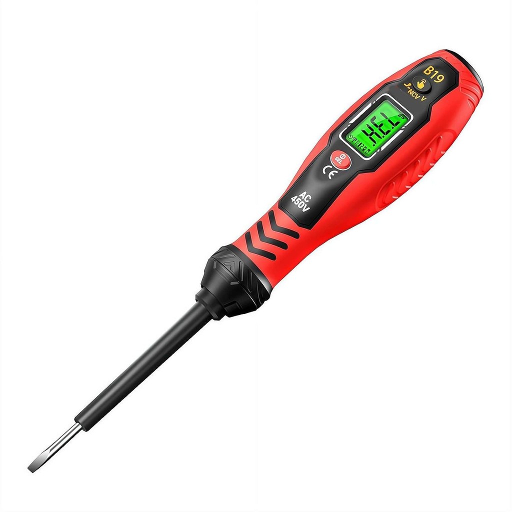ปากกาวัดไฟแบบไม่สัมผัส Non Contact Voltage Tester จอดิจิตอล สำหรับเช็กไฟและงานซ่อมไฟฟ้า