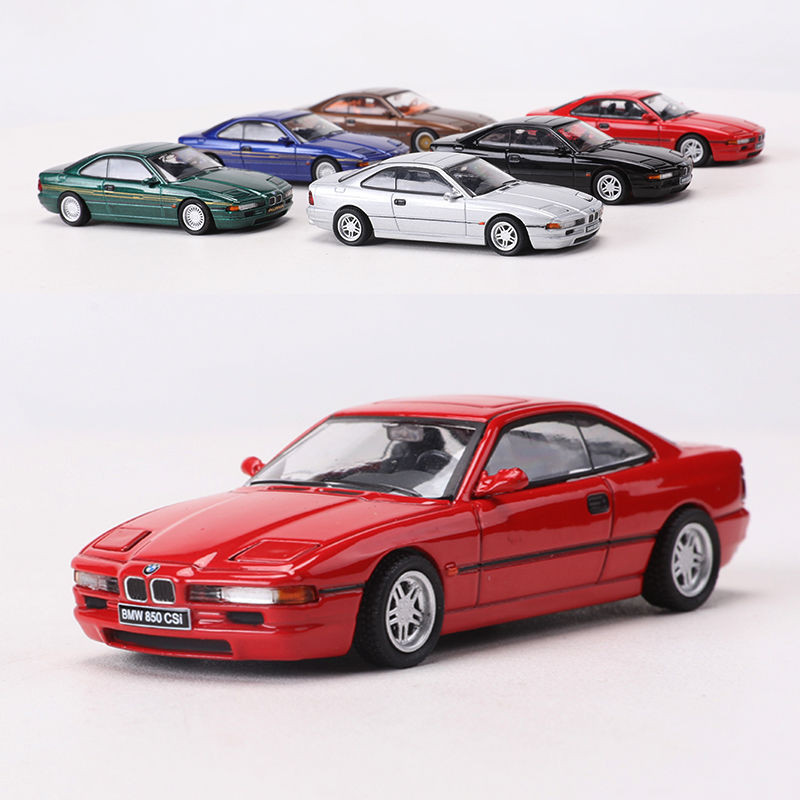 SHADOW 1: 64 รถรุ่น BMW 850CSi รถจําลองโลหะผสมรถรุ่นคอลเลกชัน