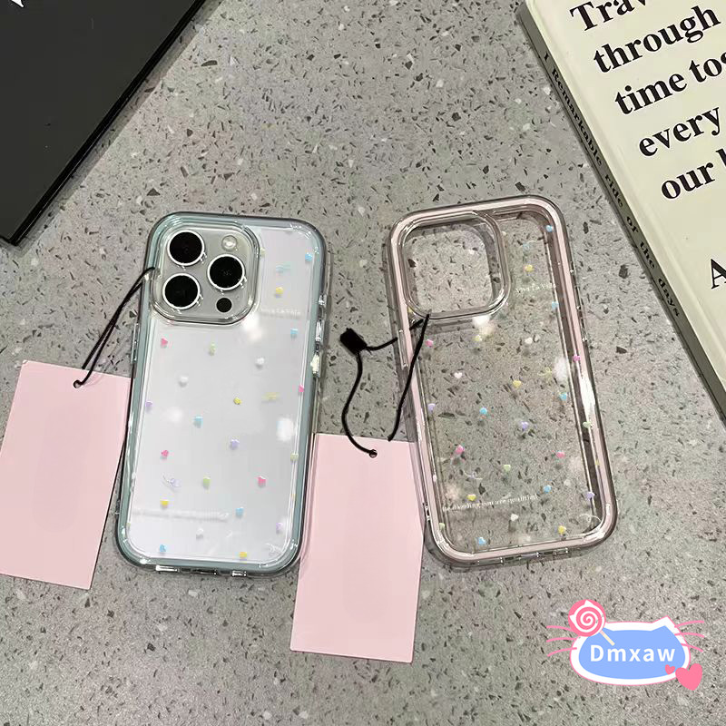 Ins สไตล์ Hearts สําหรับ Vivo Y300 Y200 Y100 Pro Plus S30 Pro Mini Y75 T4 Ultra T3X T2 T1 Snapdragon