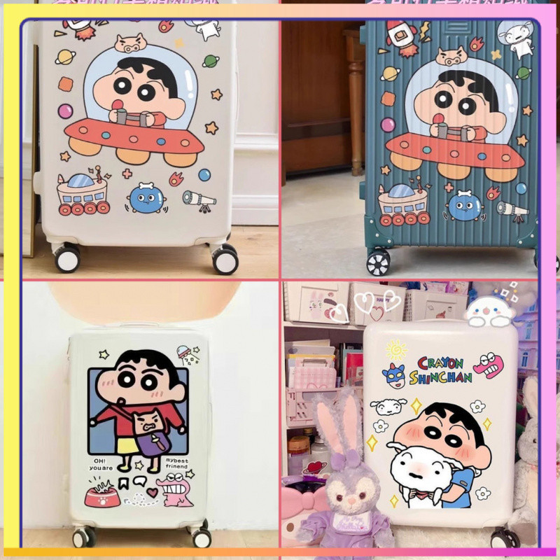 แผ่นสติ๊กเกอร์ขนาดใหญ่ แผ่นสติ๊กเกอร์การ์ตูนชินจัง แผ่นสติ๊กเกอร์กระเป๋าเดินทาง แผ่นสติ๊กเกอร์ติดผนัง แผ่นสติ๊กเกอร์ตกแต่งรถ แผ่นสติ๊กเกอร์กันน้ำ FEKC