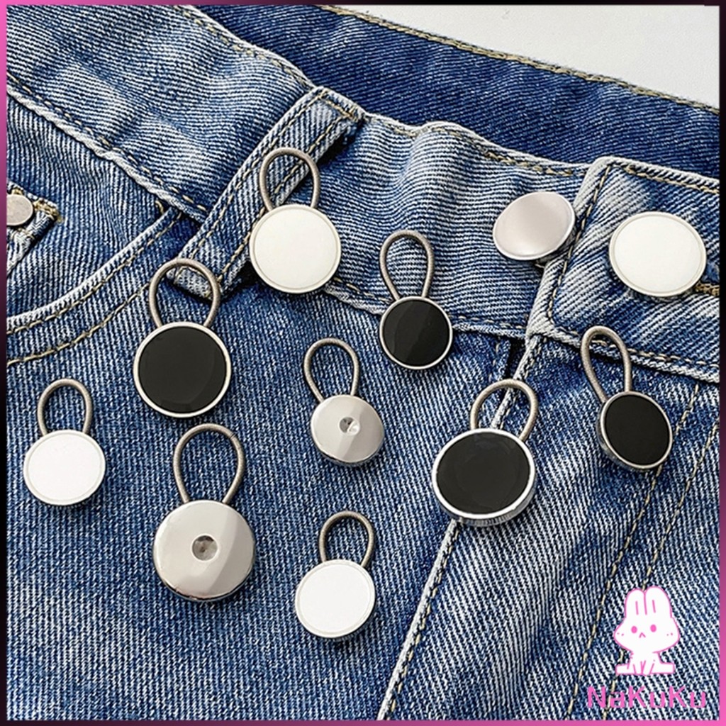 NKK กระดุมขยายเอวกางเกงยีนส์ เซต 3 ชิ้น 3 ขนาด กระดุมขยายกระโปรง jeans buttons