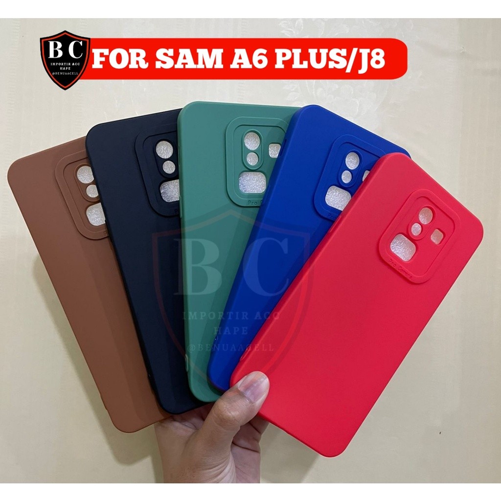 SAMSUNG A6 PLUS CASE - SOFTCASE PRO CAMERA SAMSUNG A6 PLUS - BC88