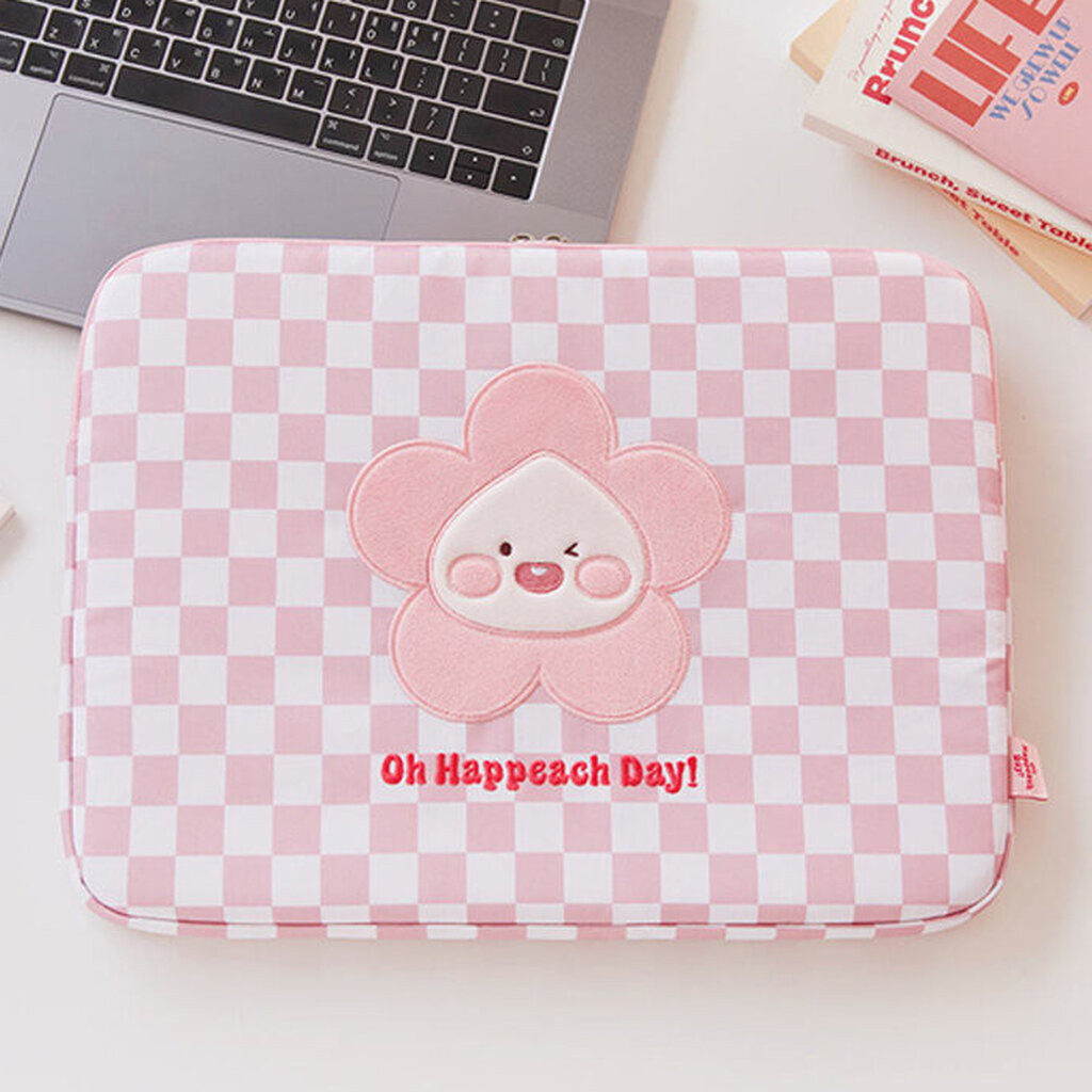 🛒พร้อมส่ง กระเป๋าโน้ตบุ๊ค 15 นิ้ว เอพีช Oh Happeach Day Laptop / Notebook Pouch (15")