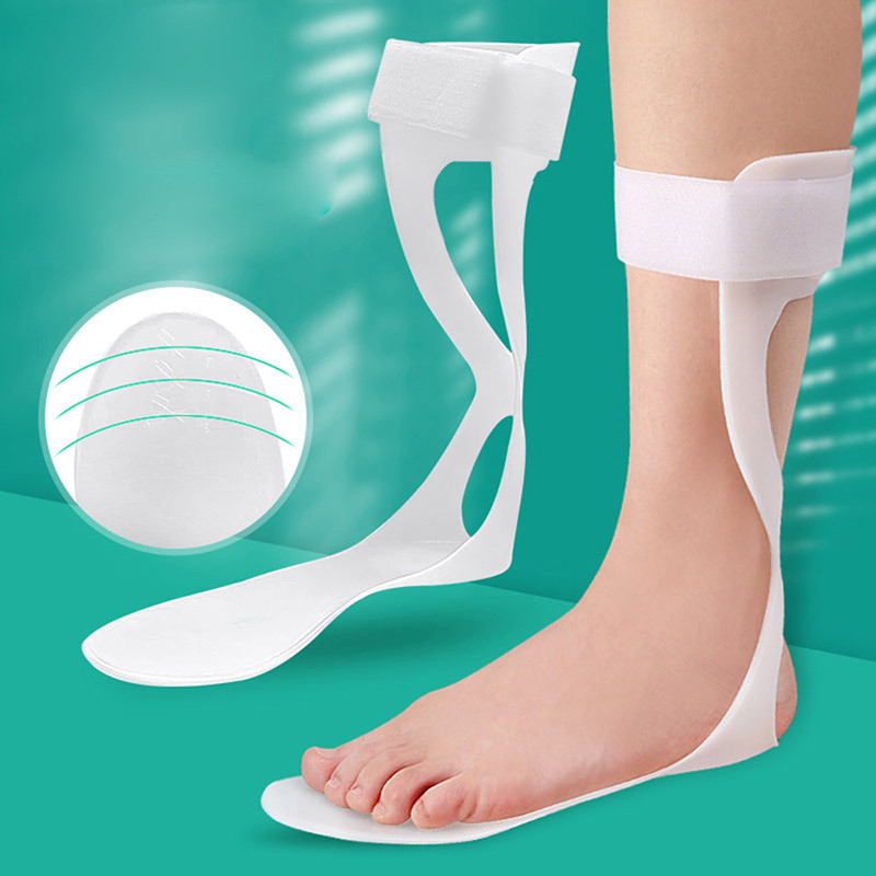 1PC Drop Foot Brace Leaf Spring Splint, Ankle Stabilization Orthosis Support for Stroke,Achilles Ten
