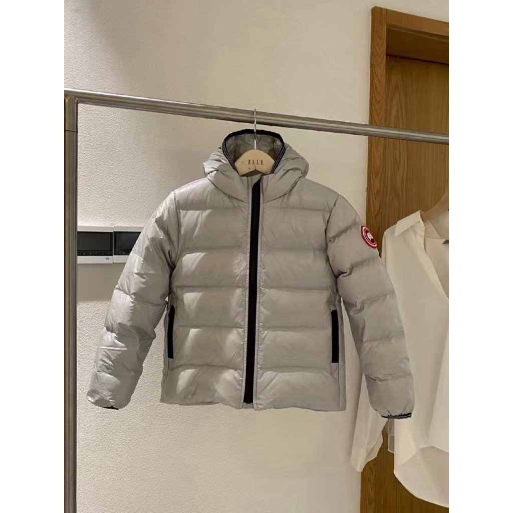 I6OP TNF Canada Puff Children's down Jacket New Winter Boys and Girls Large Goose down Thickened War