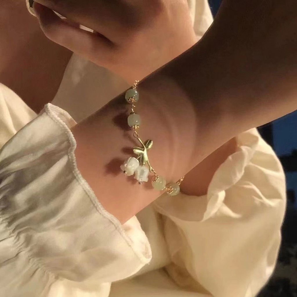 💖Bonnie💖สร้อยข้อมืด สร้อยคอ ลายดอกไม้มินิมอลประดับไข่มุกจําลอง สวยหรู สไตล์ฝรั่งเศส วินเทจ สําหรับผู้หญิง - รูปที่ 3