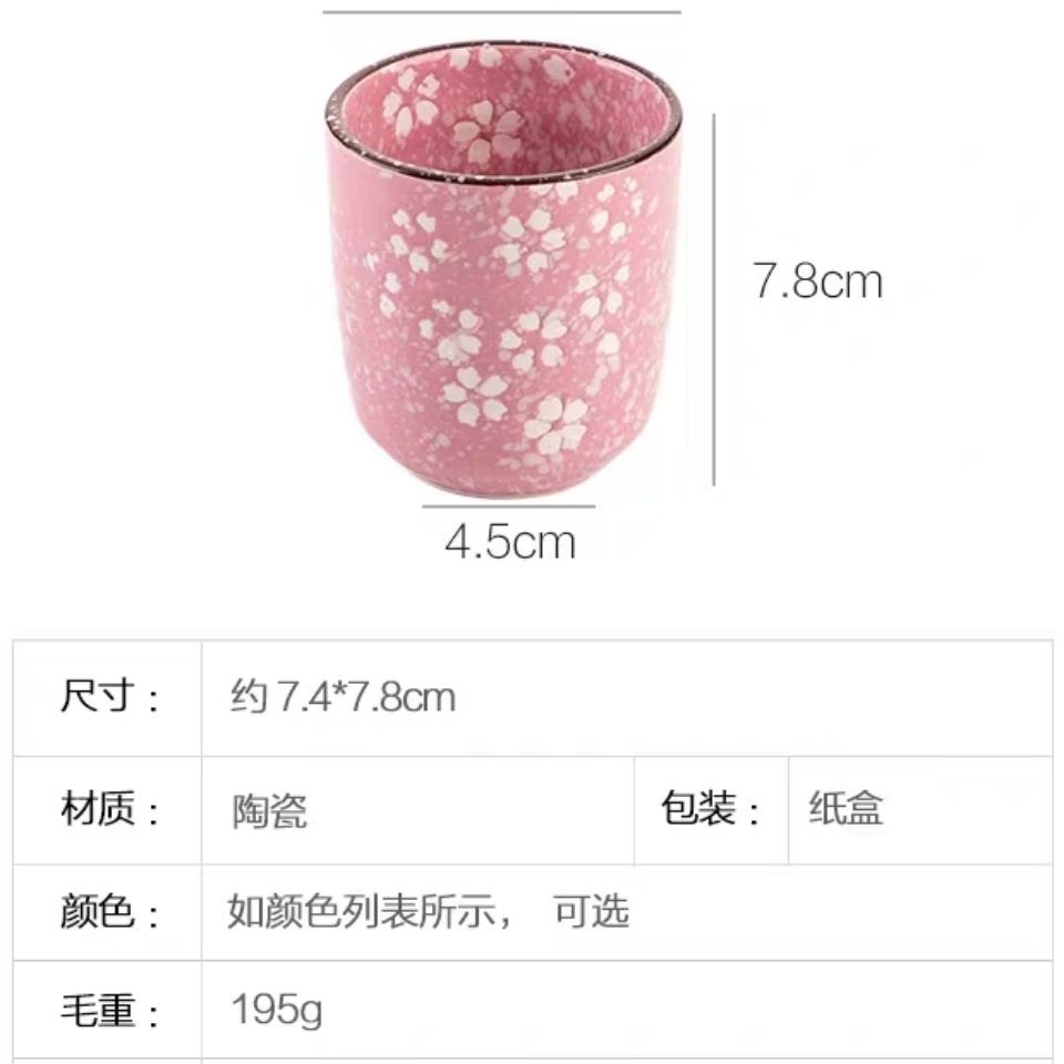 ญี่ปุ่นบนโต๊ะอาหารถ้วยน้ําเซรามิค ถ้า ฟู ชุดชาดื่มถ้วยชาครัวเรือนเดียวพอร์ซเลนถ้วย ผู้เชี่ยวชาญ ถ้วยถ้วยน้ําถ้วยชา - รูปที่ 7