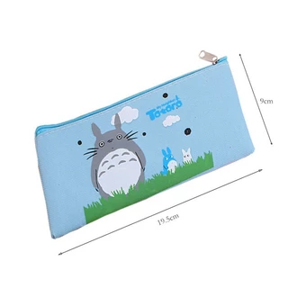 A00138 การ์ตูนน่ารัก ใส่ของใส่อุปกรณ์เครื่องเขียน กระเป๋าดินสอ 19.5CM*9.5CMร