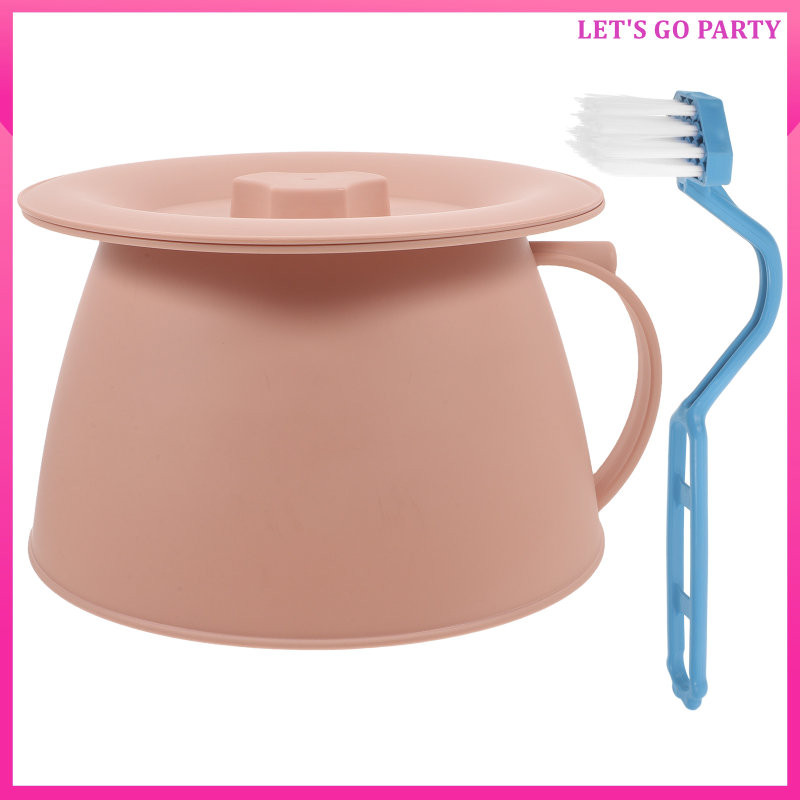 กระโถน หม้อรองรับปัสสาวะ อุปกรณ์ปัสสาวะ สำหรับผู้สูงอายุ ผู้ป่วย ผู้หญิง ใช้งานกลางคืน ทนทาน พลาสติกหนา พกพาสะดวก โถสุขภัณฑ์แบบยูนิเซ็กซ์