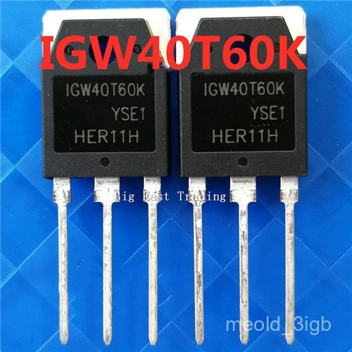 IGW40T60K 5pcs TO-3P 2pcs IGW40T60U IGW40T60F IGW40T60 40T60 TO3P 40A / 600V IGBT Transistor,guarant