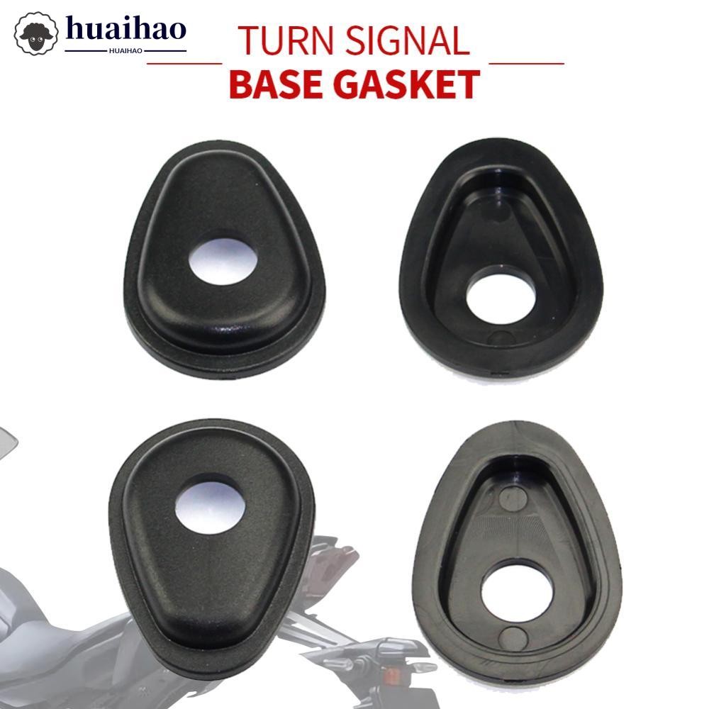 HUAIHAO 4 ชิ้นรถจักรยานยนต์ไฟเลี้ยว Spacer อะแดปเตอร์สําหรับ Yamaha YZF R6 R3 R1 FZ1 FZ6 FZ8 MT-07 M