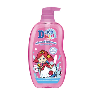 D nee kids ดีนี่คิดส์ สบู่เหลว เพื่อผิวและผม อาบและสระ ขวดใหญ่ จัมโบ้ 600 มล.