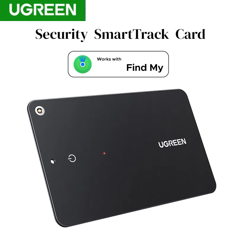 UGREEN Security SmartTrack Card ทํางานร่วมกับค้นหากระเป๋าสตางค์แท็กอัจฉริยะของฉัน GPS Trackers Phone