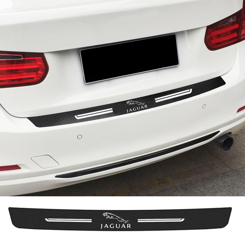 หนังรถเกณฑ์สติกเกอร์ประตู Sill Protector Decals สําหรับ Jaguar XF2008 XF2009 XJS XJ8 XType XE SType 