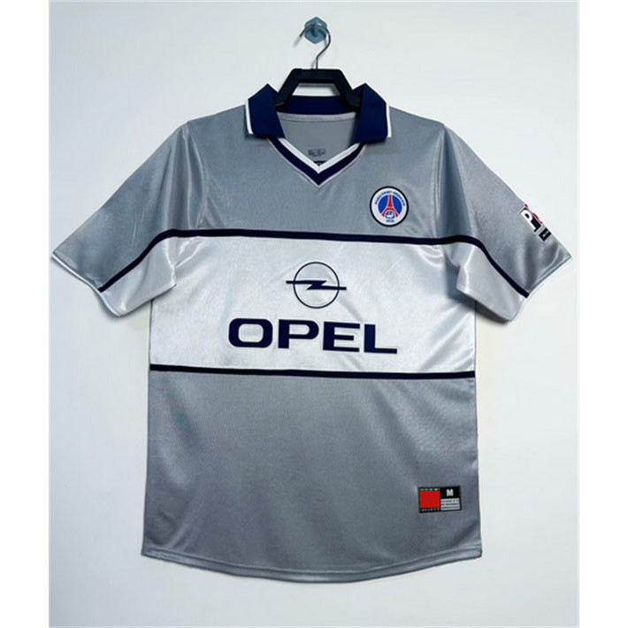 2000 01 PSG Retro Jersey away เสื้อกีฬาผู้ชาย