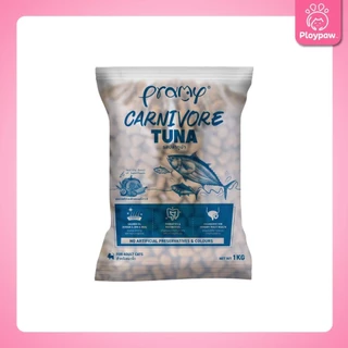 [800g-1kg.] อาหารเม็ดแมวพรามี่ Pramy Carnivore Premium คาร์นิวอร์ ไม่มีผลพลอยได้ ผักผลไม้ 5 สี ขนาด 800 ก.-1 กก.