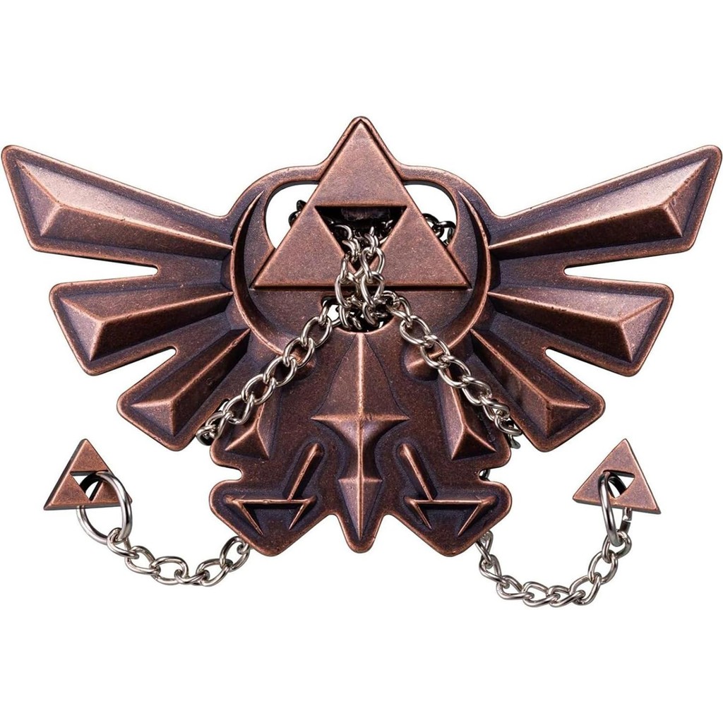 Hanayama ปลดล็อคปริศนาปลดล็อค Zelda Hyrule Crest The Legend of Zelda สัญลักษณ์ของ Hyrule ระดับความยาก 4